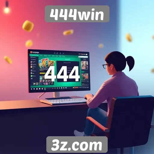 Acessibilidade e interface do site 444win