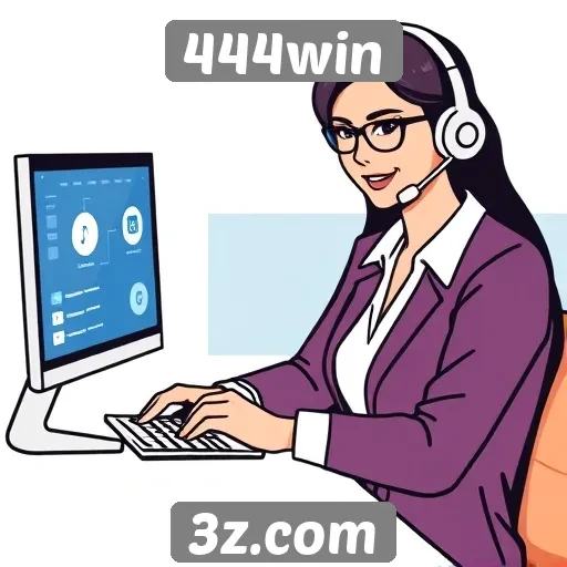 Suporte ao cliente do site 444win