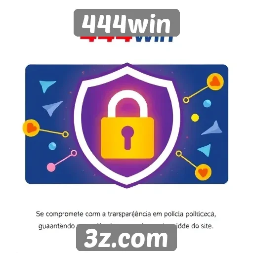 Transparência nas políticas de segurança do site 444win