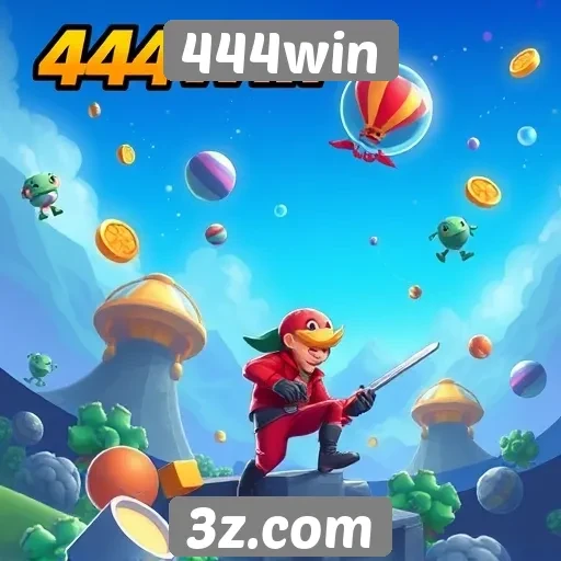 Variedade de jogos oferecidos por 444win